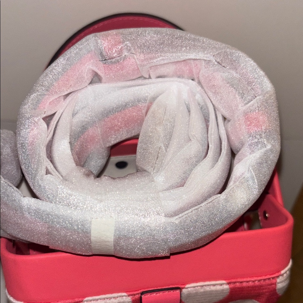 Kate Spade Pink Mini Bag with White Dots - Picture 8 of 10